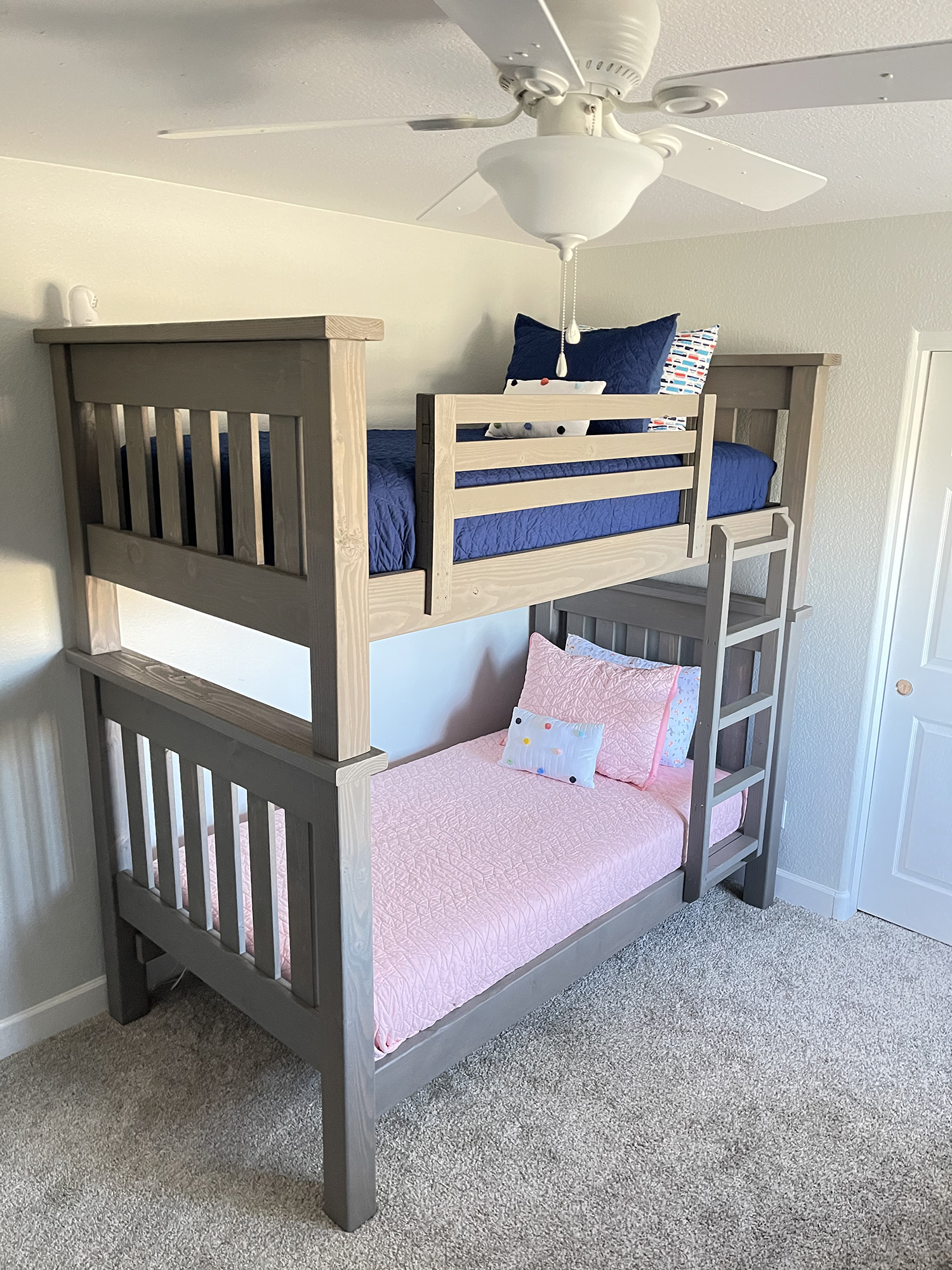 Ana white bunk bed deals twin over twin